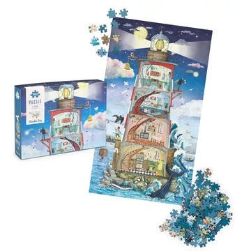 Kiskertem - Puzzle - kirakó - 500 db-os - Világítótorony 
