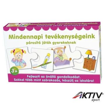 Puzzle párosító játék kicsiknek