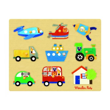 Moulin Roty - Vidámság - Formaillesztő, formaberakó - Közlekedés