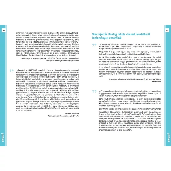 Boldogságóra kézikönyv 3-6 éveseknek