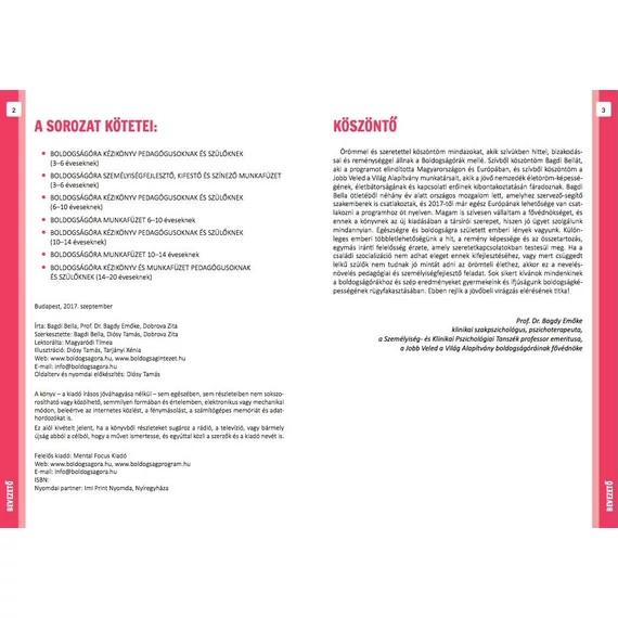 Boldogságóra kézikönyv 6-10 éveseknek