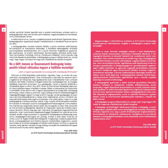 Boldogságóra kézikönyv 6-10 éveseknek