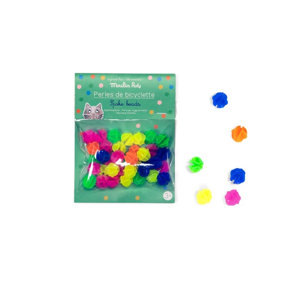 Moulin Roty - Játékidő - Dísz küllőre, gyerek biciklihez - Kör